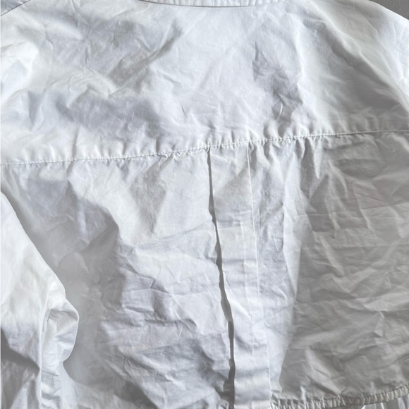 The Frankie Shop cropped White Button Down Shirt - Picture 5 of 11